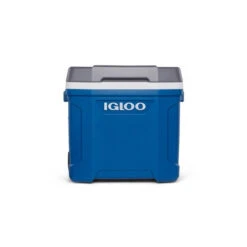 Igloo Latitude Quantum 30 Roller Wheeled Portable Cool Box - Blue -Camping Sale Shop 00034739 PSmall