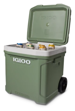 Igloo ECOCOOL Latitude 60 QT Roller Cooler -Camping Sale Shop 00034777 P1