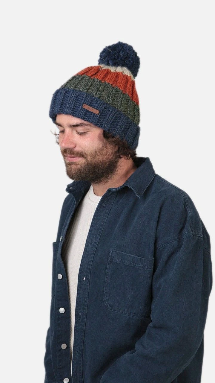 Barts Wilhelm Beanie Blue 4 Barts Wilhelm Beanie Blue - Image 2