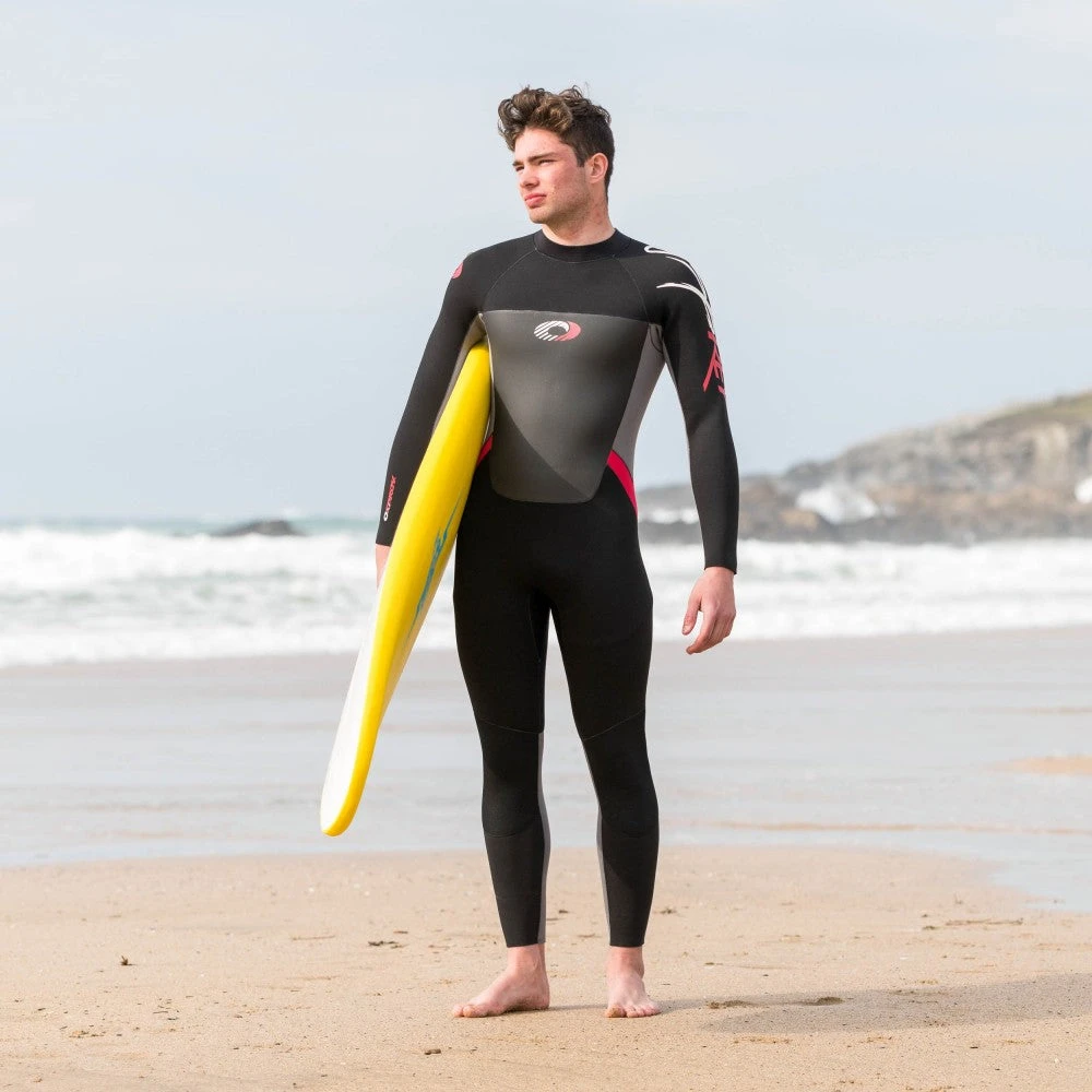 Osprey Origin Mens Full Length Wetsuit 5mm - Red 4 Osprey Origin Mens Full Length Wetsuit 5mm - Red - Image 2