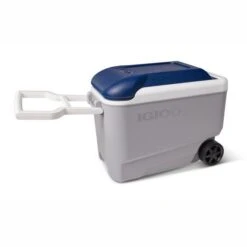 Igloo Maxcold 40 Roller Cool Box - Grey / Blue -Camping Sale Shop 3 00034687 h2