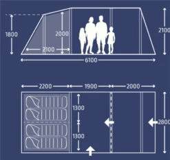 Kampa Hayling 4 Poled Tent Package -Camping Sale Shop 30345 4 9127550d eb69 4ec9 b573 9e18f4a07af2