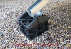 Milenco Stacka Jacka Pads - 4 Pack -Camping Sale Shop 3780 Stacka Jacka Pads to be used with corner feet