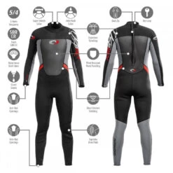 Osprey Origin Mens Full Length Wetsuit 5mm - Red 12 Osprey Origin Mens Full Length Wetsuit 5mm - Red -Camping Sale Shop 4 2 18