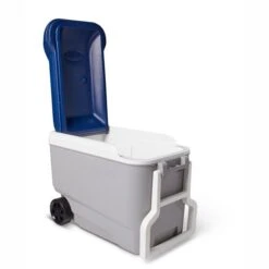 Igloo Maxcold 40 Roller Cool Box - Grey / Blue -Camping Sale Shop 5 00034687 o
