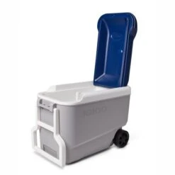 Igloo Maxcold 40 Roller Cool Box - Grey / Blue -Camping Sale Shop 6 00034687 o1