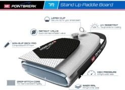 M.Y 7ft Blue Paddle Board Package -Camping Sale Shop 805 2276