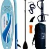 M.Y 10ft Blue Inflatable Paddle Board Package -Blue -Camping Sale Shop 807 2327