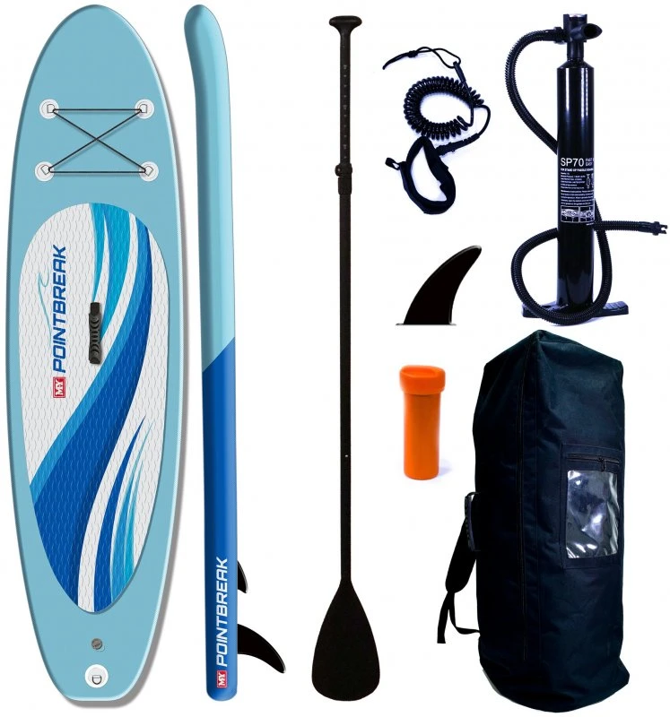 M.Y 10ft Blue Inflatable Paddle Board Package -Blue 3 M.Y 10ft Blue Inflatable Paddle Board Package -Blue
