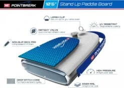 M.Y 10ft 6in Paddle Board Package - Blue 14 M.Y 10ft 6in Paddle Board Package - Blue -Camping Sale Shop 808 2850