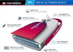 M.Y 10ft Inflatable Paddle Board Package -Pink -Camping Sale Shop 809 2842