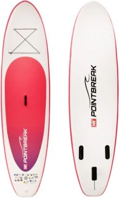 M.Y 10ft Inflatable Paddle Board Package -Pink -Camping Sale Shop 809 2940
