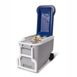 Igloo Maxcold 40 Roller Cool Box - Grey / Blue -Camping Sale Shop 9 00034687 p1