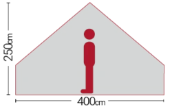 Quest Signature 4m Classic Bell Tent -Camping Sale Shop BELL4 6