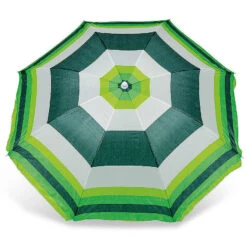 Yello Stripped Parasol 8 Yello Stripped Parasol -Camping Sale Shop BGG1305 yello green striped parasol top