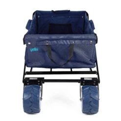 Yello Folding Beach Trolley 12 Yello Folding Beach Trolley -Camping Sale Shop BGG1675 yello foldable trolley blue front copy