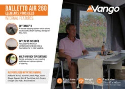 Vango Balletto Air 260 Elements ProShield 2023 -Camping Sale Shop Balletto Air 260 EPS2 small