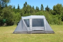 Outdoor Revolution Cayman Curl Low Air Drive Away Awning 2022 -Camping Sale Shop CaymanCurl2022wPorchDoor2