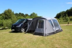 Outdoor Revolution Cayman Curl Low Air Drive Away Awning 2022 -Camping Sale Shop CaymanCurl2022wPorchDoor5