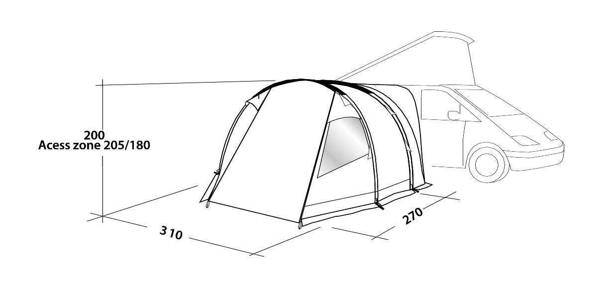 Easy Camp Shamrock Drive Away Awning 4 Easy Camp Shamrock Drive Away Awning - Image 2