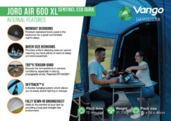 Vango Joro Air 600XL Sentinel Eco Dura Tent -Camping Sale Shop Joro Air 600XL SED2 small