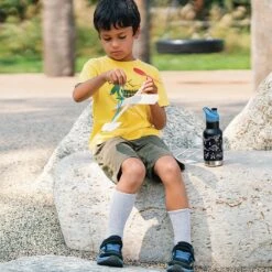 Klean Kanteen Insulated Kid Classic (355ml) - Lizard Tails -Camping Sale Shop K12KVCPPS PD boys waterbottle airplane raphics lifestyle e391f906 a010 4192 ae17 a96c2879f49c