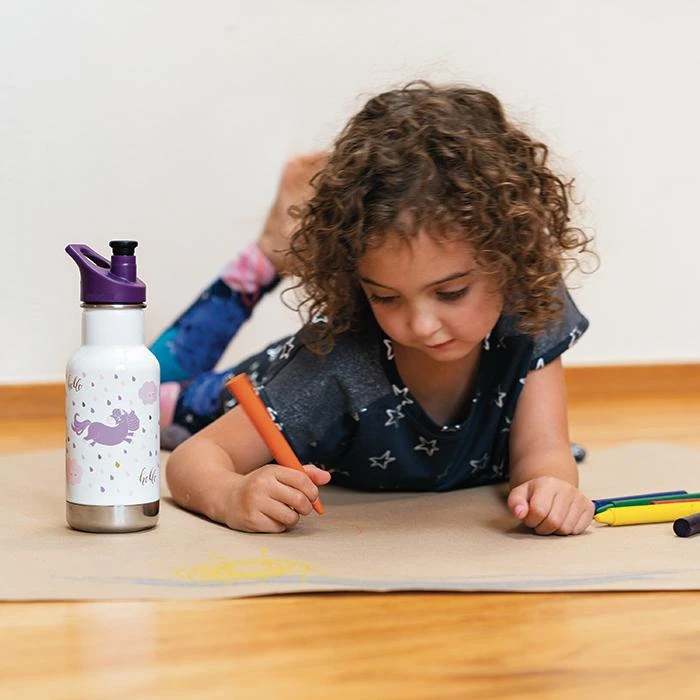 Klean Kanteen Insulated Kid Classic (355ml) - Brushed Stainless 4 Klean Kanteen Insulated Kid Classic (355ml) - Brushed Stainless - Image 2