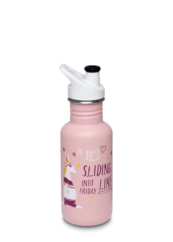 Klean Kanteen Kids Classic Sport 532ml - Slide Into Friday 3 Klean Kanteen Kids Classic Sport 532ml - Slide Into Friday