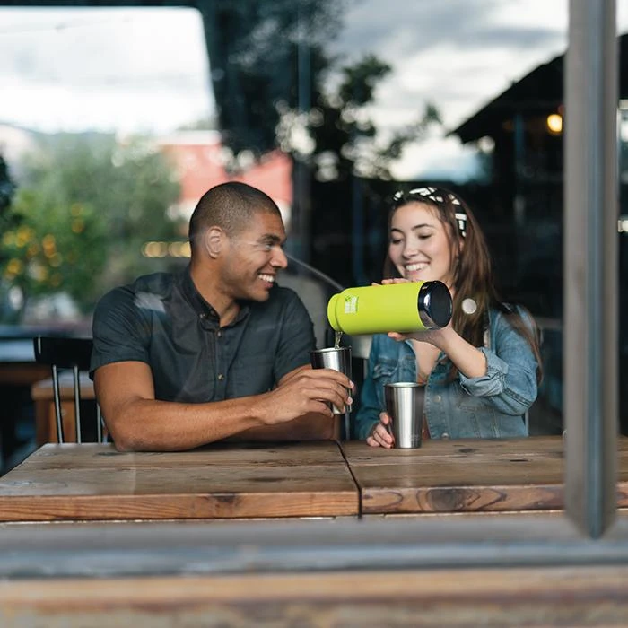 Klean Kanteen Insulated TK Wide With Café Cap 473ml - Black 4 Klean Kanteen Insulated TK Wide With Café Cap 473ml - Black - Image 2