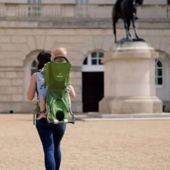 LittleLife Adventurer S2 Child Carrier - Green -Camping Sale Shop L10593 adventurer S2 child carrier lifestyle 2