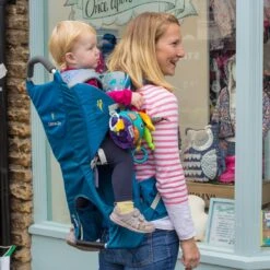 LittleLife Ranger S2 Child Carrier Blue -Camping Sale Shop L14011 ranger S2 child carrier lifestyle 1