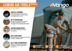 Vango Lismore Air 700DLX Tent Package -Camping Sale Shop Lismore Air 700DLX Package2