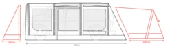 Outdoor Revolution Movelite T4E PC LOW Drive Away Awning -Camping Sale Shop MoveliteT4E2