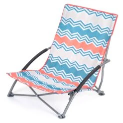 Yello Zig Zag Low Beach Chair 7 Yello Zig Zag Low Beach Chair -Camping Sale Shop OL0191 low beach chair zigzag