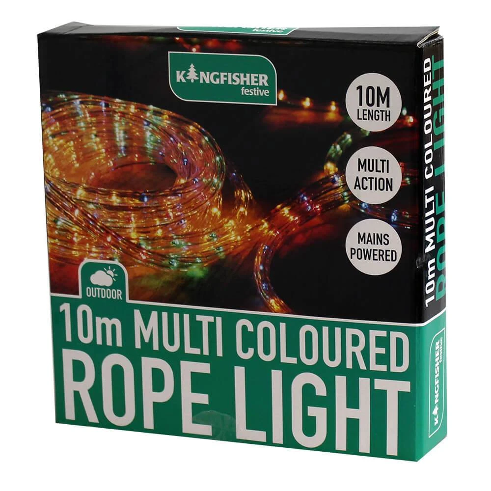 10m Multi Coloured Rope Light 3 10m Multi Coloured Rope Light