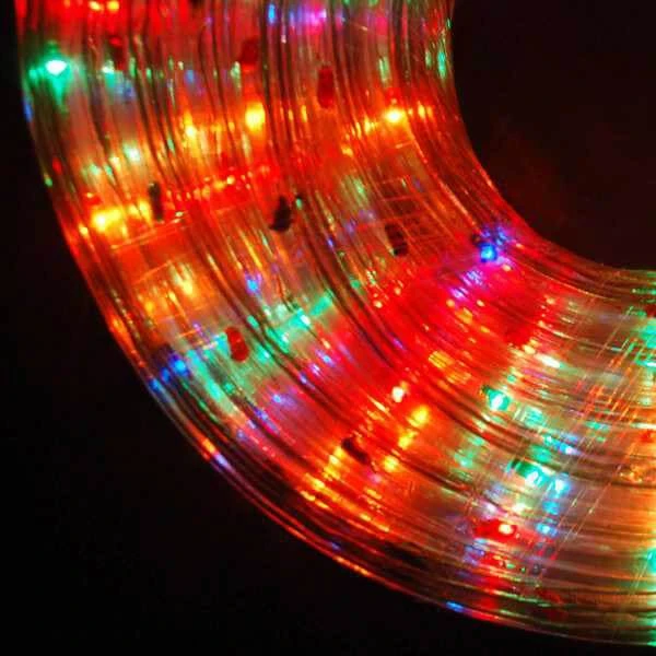 10m Multi Coloured Rope Light 4 10m Multi Coloured Rope Light - Image 2