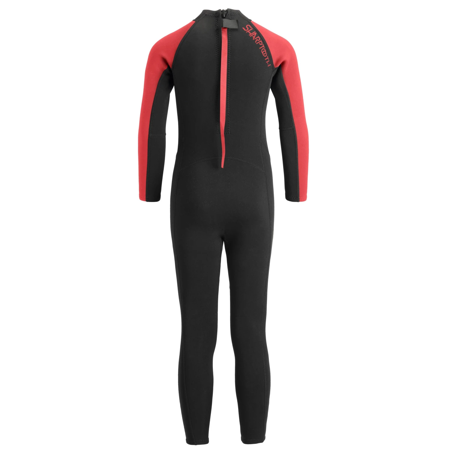 Urban Beach Sharptooth Kids Wetsuit - Red 4 Urban Beach Sharptooth Kids Wetsuit - Red - Image 2