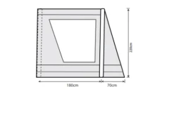 Outdoor Revolution Airedale 7SE And 9SE Front Porch Extension -Camping Sale Shop airedale 7se 9se front porch extension floorplan 1