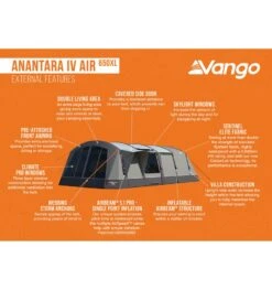 Vango Anantara IV Air 650XL Tent 15 Vango Anantara IV Air 650XL Tent -Camping Sale Shop anantara iv air 650xl 3