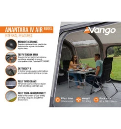 Vango Anantara IV Air 650XL Tent 16 Vango Anantara IV Air 650XL Tent -Camping Sale Shop anantara iv air 650xl 4