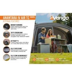 Vango Anantara IV Air TC 650XL Tent 20 Vango Anantara IV Air TC 650XL Tent -Camping Sale Shop anantara iv air tc 650xl 9