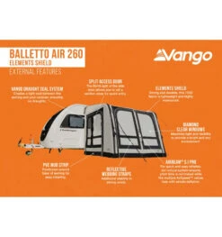 Vango Balletto 260 Air Awning Elements Shield -Camping Sale Shop balletto air 260 elements shield d5c7eb4a 33ff 4812 a395 3a28607fe5f2