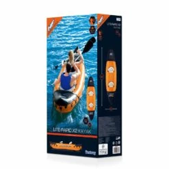 Bestway Hydro-Force Lite-Rapid X2 Kayak 11 Bestway Hydro-Force Lite-Rapid X2 Kayak -Camping Sale Shop bestway hydro force lite rapid x2 65077 inflatable kayak canoe 2 person 4
