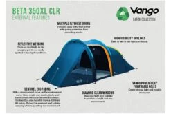 Vango Beta 350XL CLR Tent -Camping Sale Shop beta 350xl clr 2
