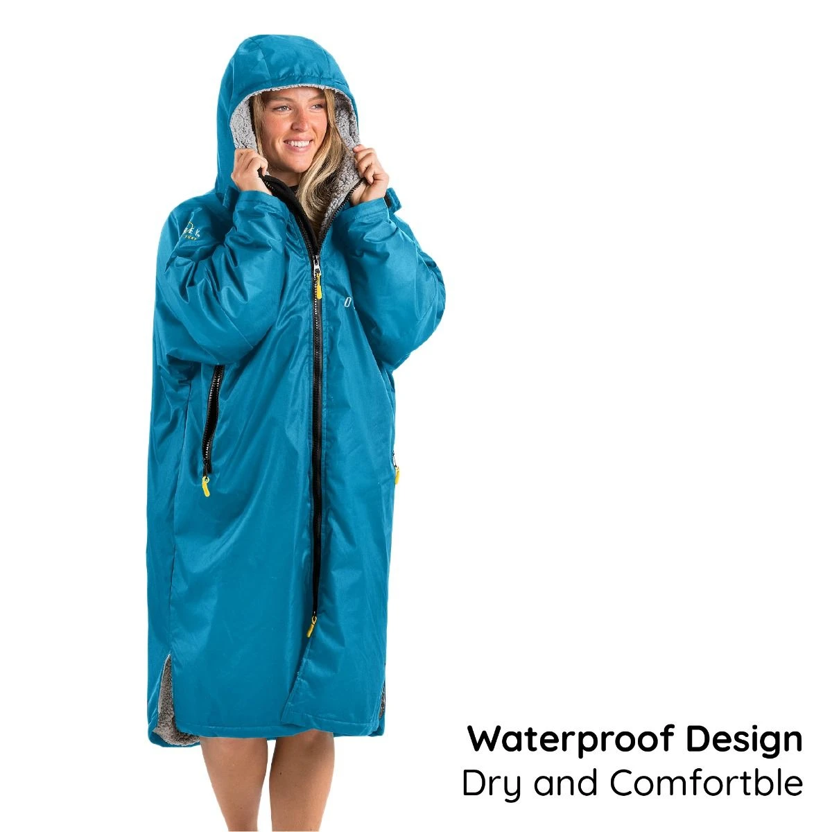 Osprey Unisex Changing Robe Teal 11 Osprey Unisex Changing Robe Teal - Image 9