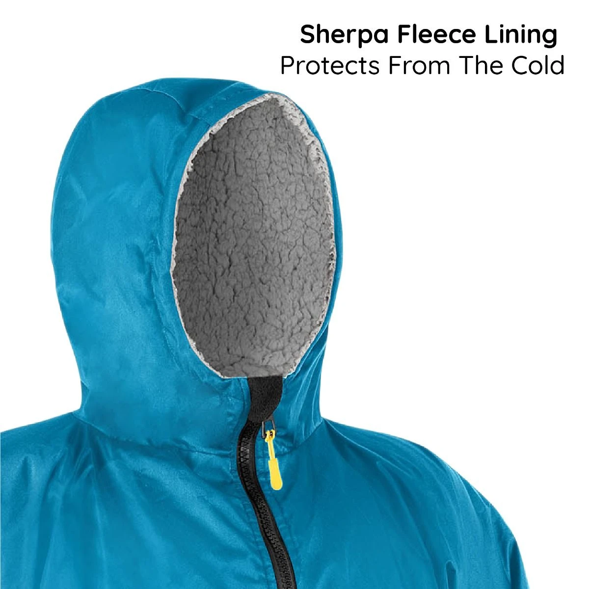 Osprey Unisex Changing Robe Teal 10 Osprey Unisex Changing Robe Teal - Image 8