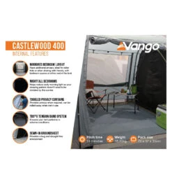 Vango Castlewood 400 Tent Package 15 Vango Castlewood 400 Tent Package -Camping Sale Shop castlewood 400 package 3