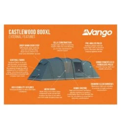 Vango Castlewood 800XL Tent Package -Camping Sale Shop castlewood 800xl package 2