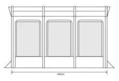 Outdoor Revolution Eden Air 390 Caravan Awning -Camping Sale Shop eden air 390 fp 2