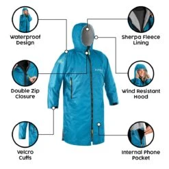 Osprey Unisex Changing Robe Teal 13 Osprey Unisex Changing Robe Teal -Camping Sale Shop feature image 3 2